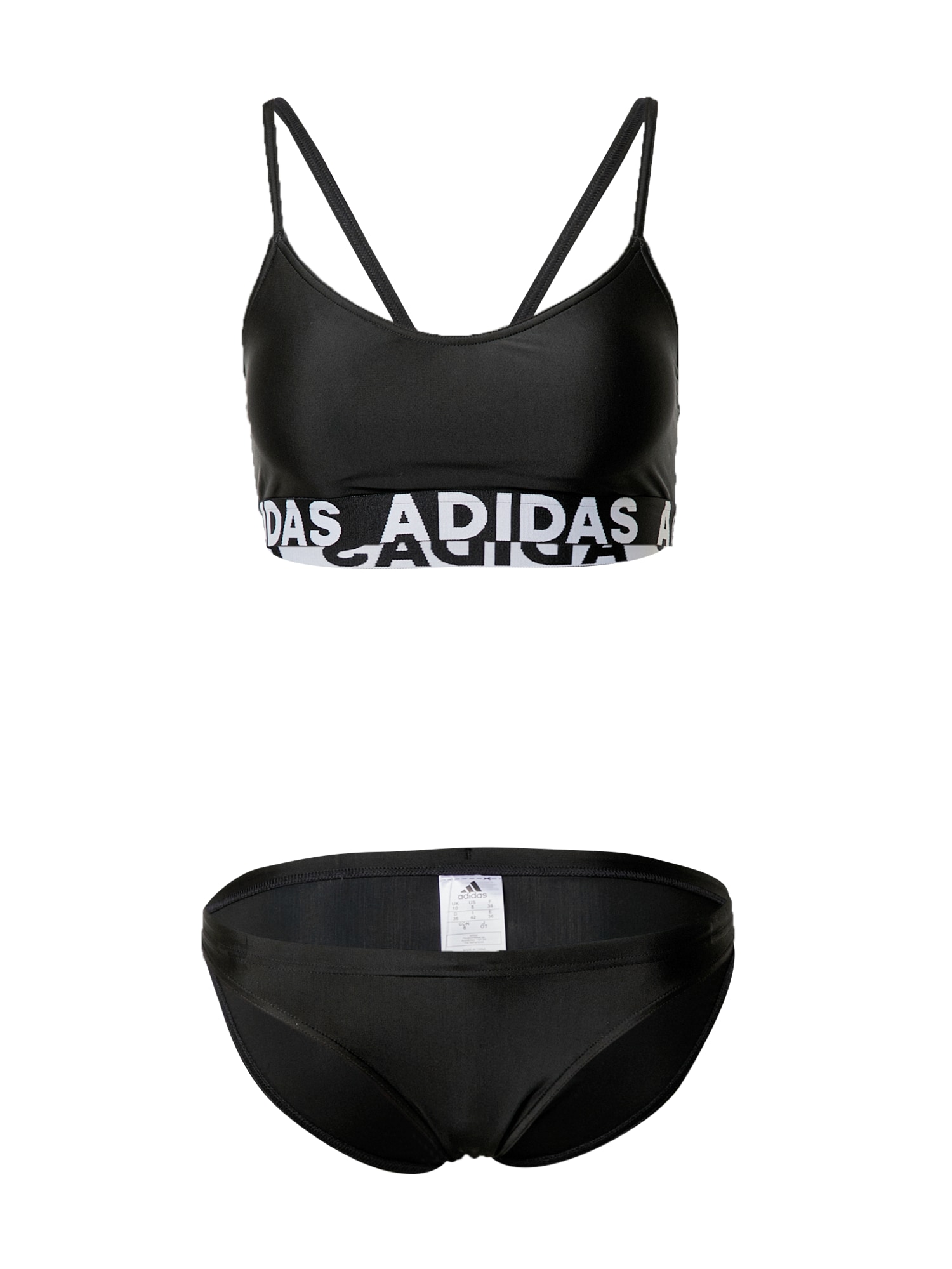 ADIDAS PERFORMANCE Sport bikini  fekete / fehér