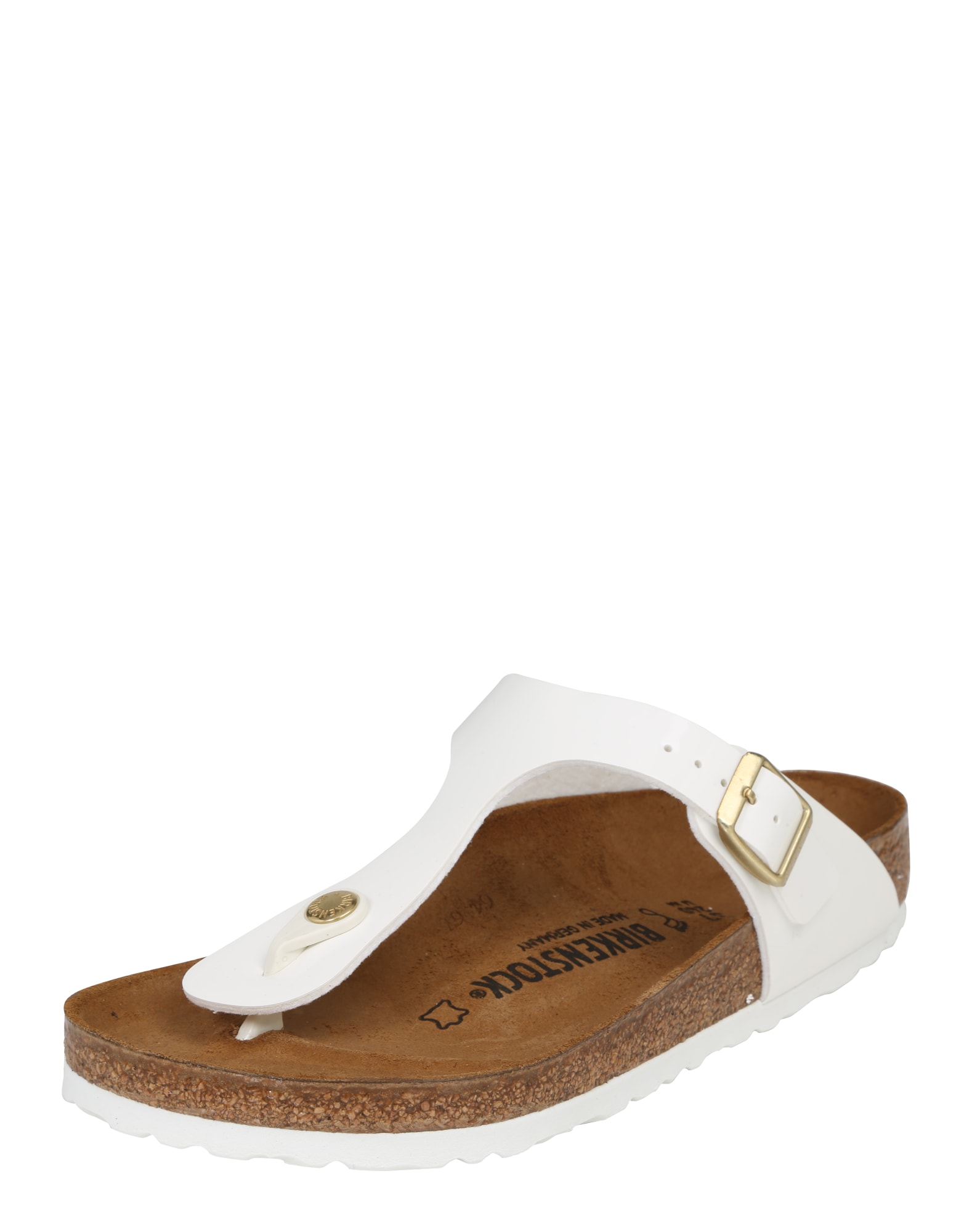 BIRKENSTOCK Nyitott cipők 'Gizeh'  fehér