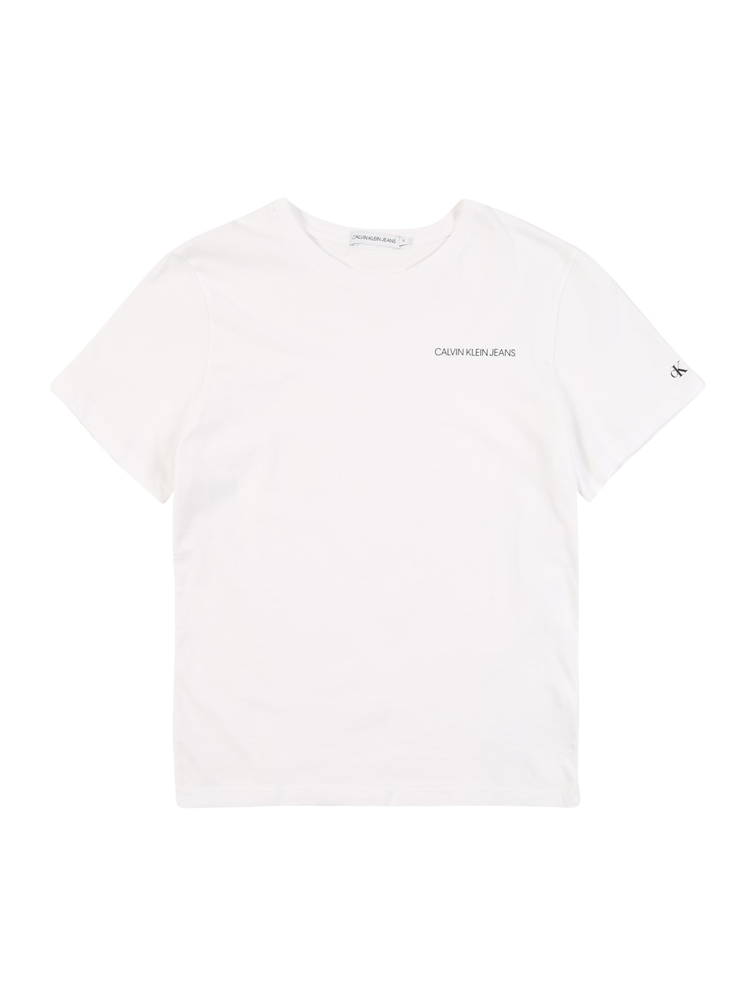 Calvin Klein Jeans Póló  fehér / fekete
