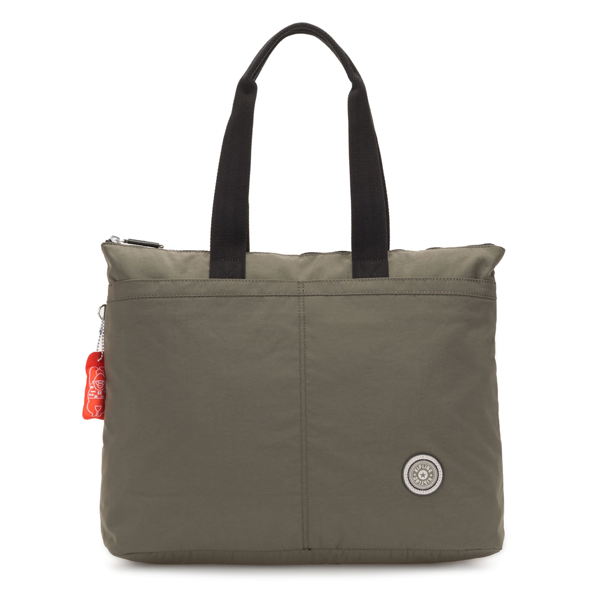KIPLING Shopper táska 'Chika'  sötétzöld / fekete