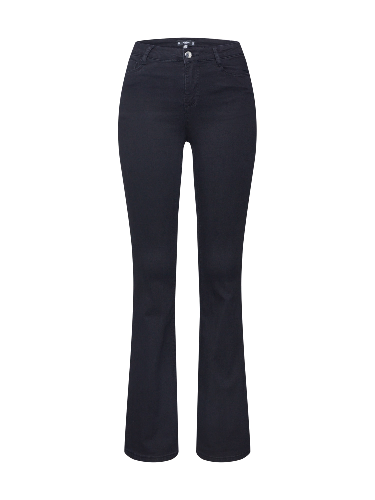 Missguided Farmer 'BLACK LAWLESS FLARE JEAN'  fekete