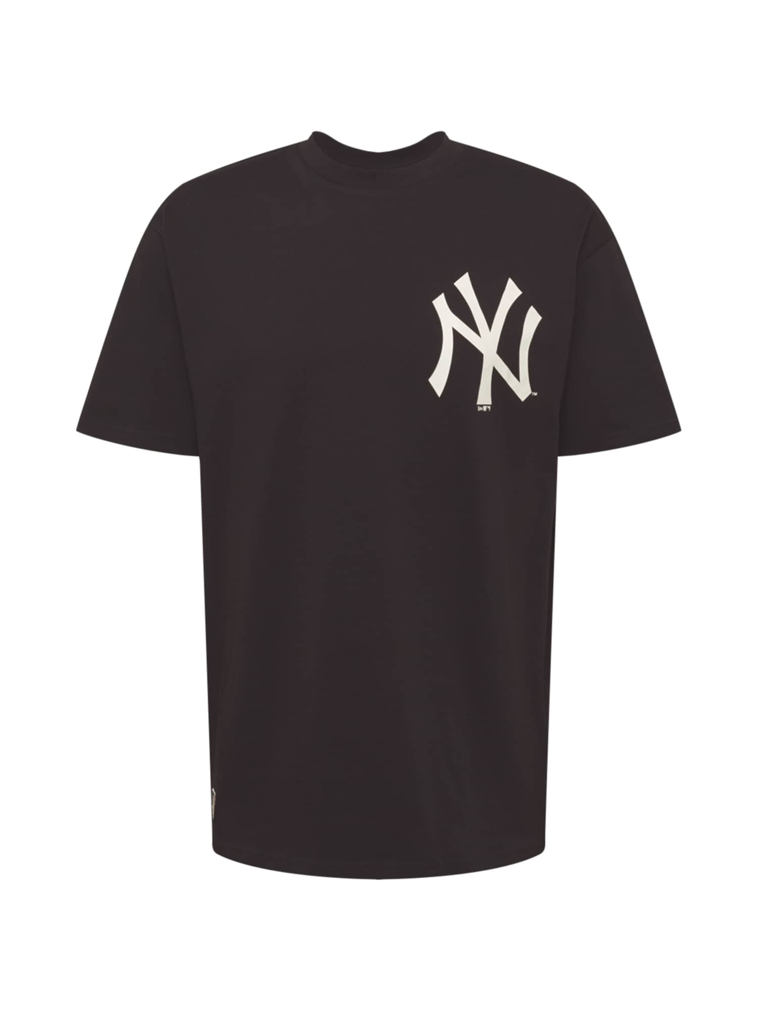 NEW ERA Póló 'MLB New York Yankees'  fekete / fehér