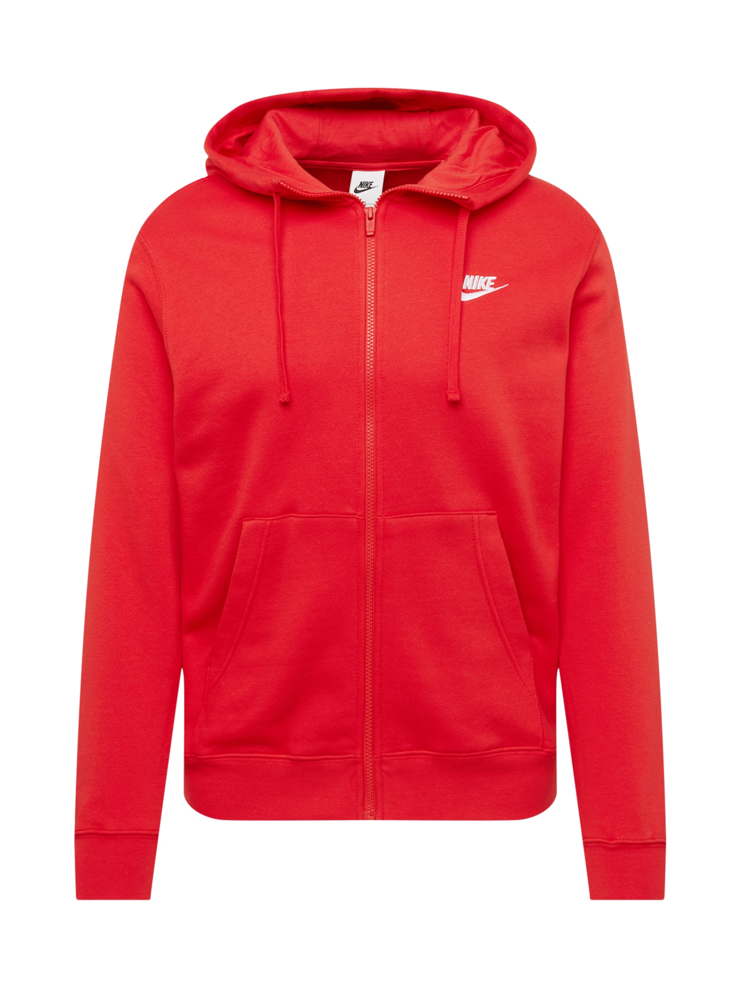 Nike Sportswear Tréning dzseki  piros / fehér