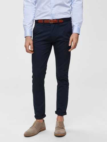 SELECTED HOMME Chino nadrág 'SHHYARD SLIM FIT'  tengerészkék