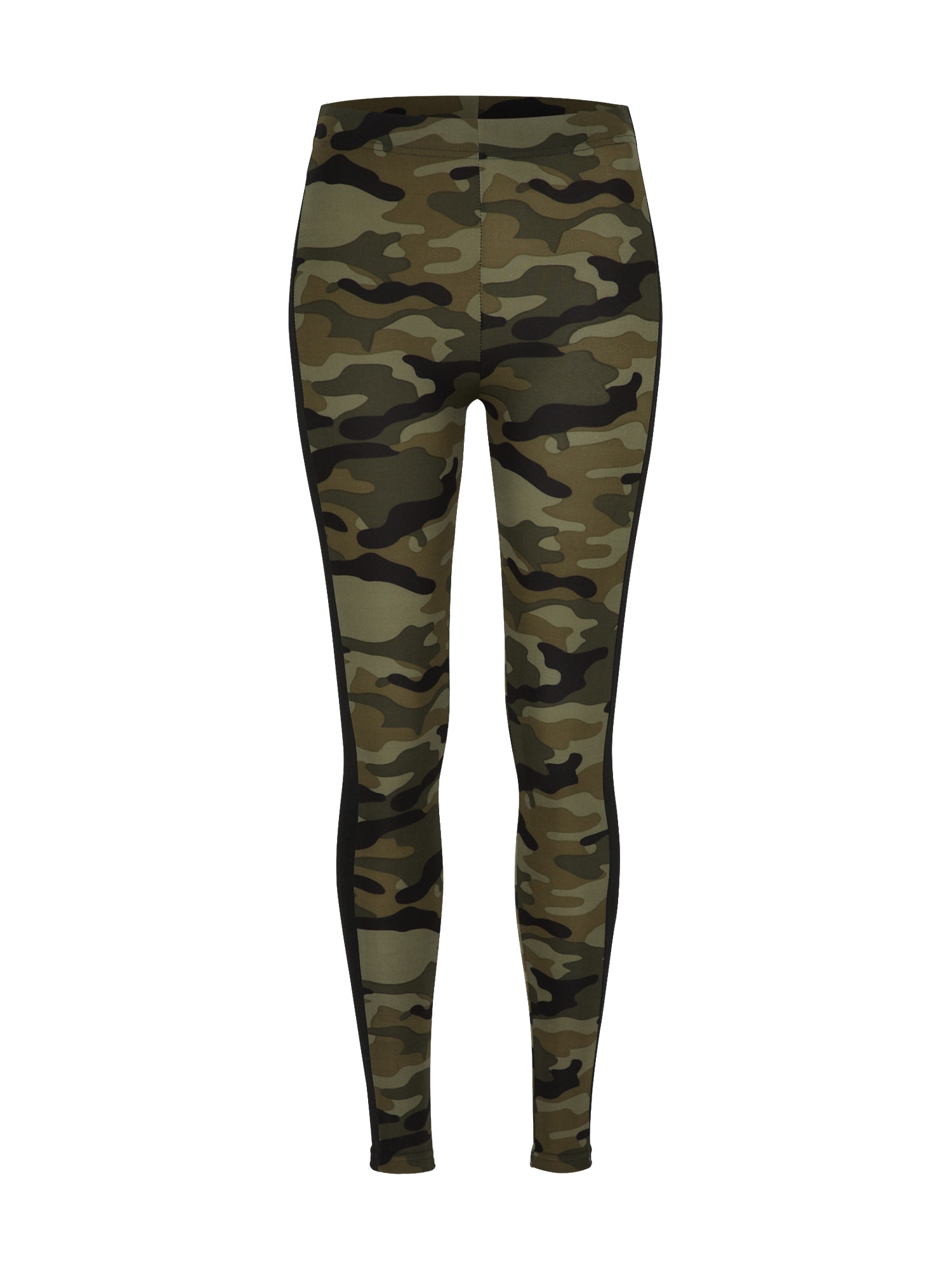 Urban Classics Leggings  fekete / zöld