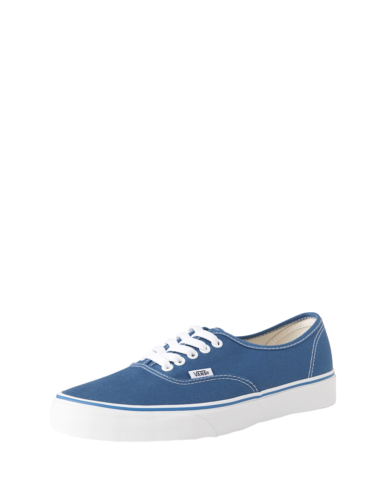 VANS Rövid szárú edzőcipők 'UA Authentic'  tengerészkék / fehér
