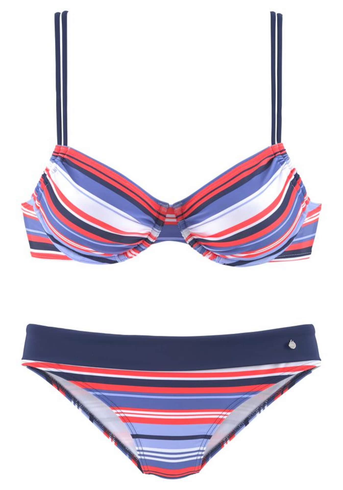 s.Oliver Bikini  piros / fehér / kék