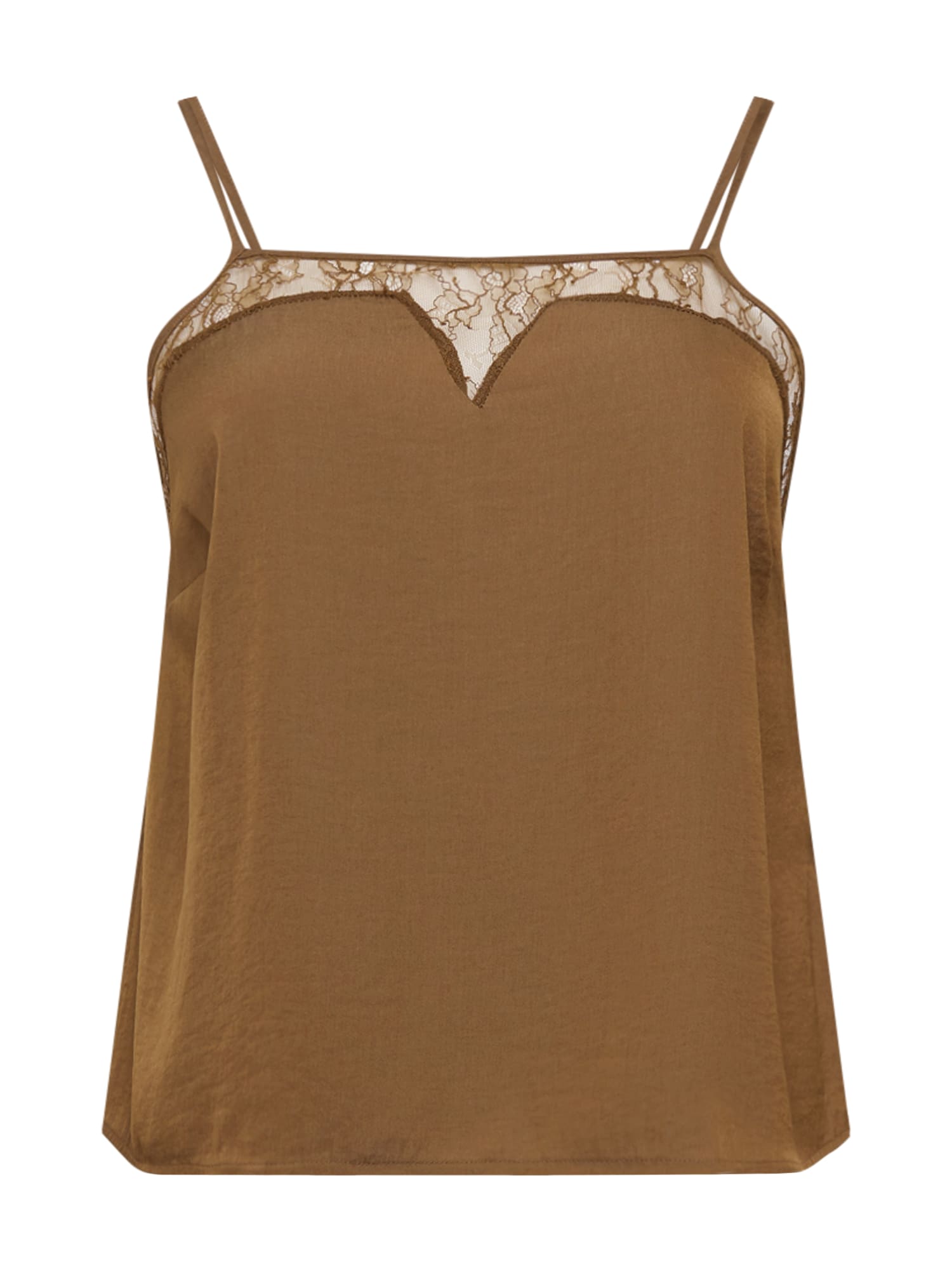 ABOUT YOU Curvy Top 'Kiara'  olíva