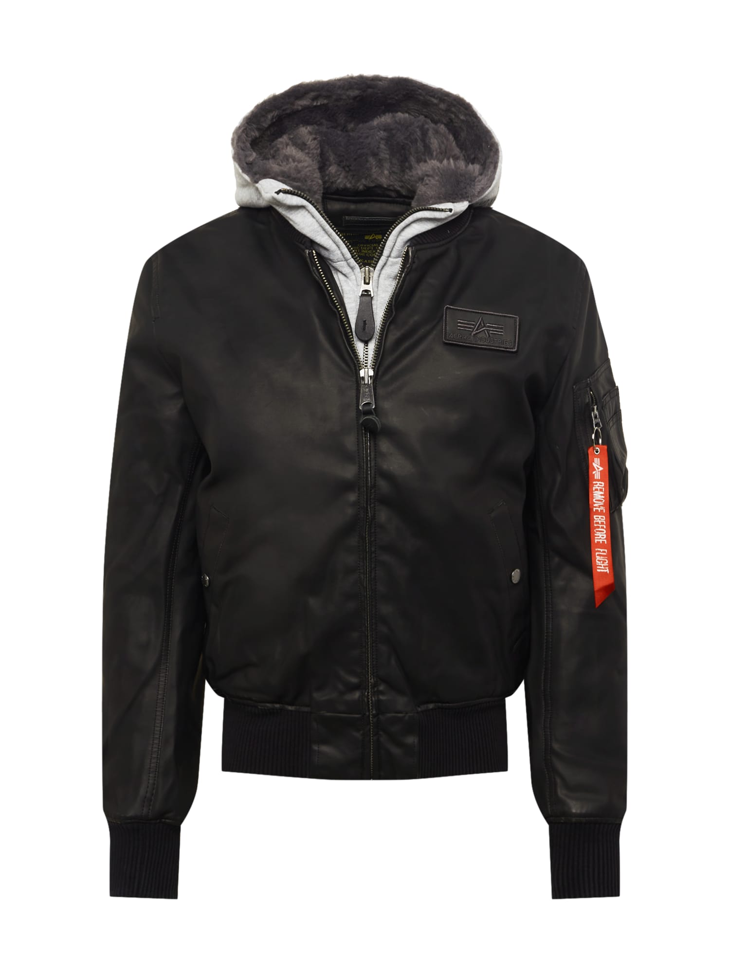 ALPHA INDUSTRIES Átmeneti dzseki  fekete