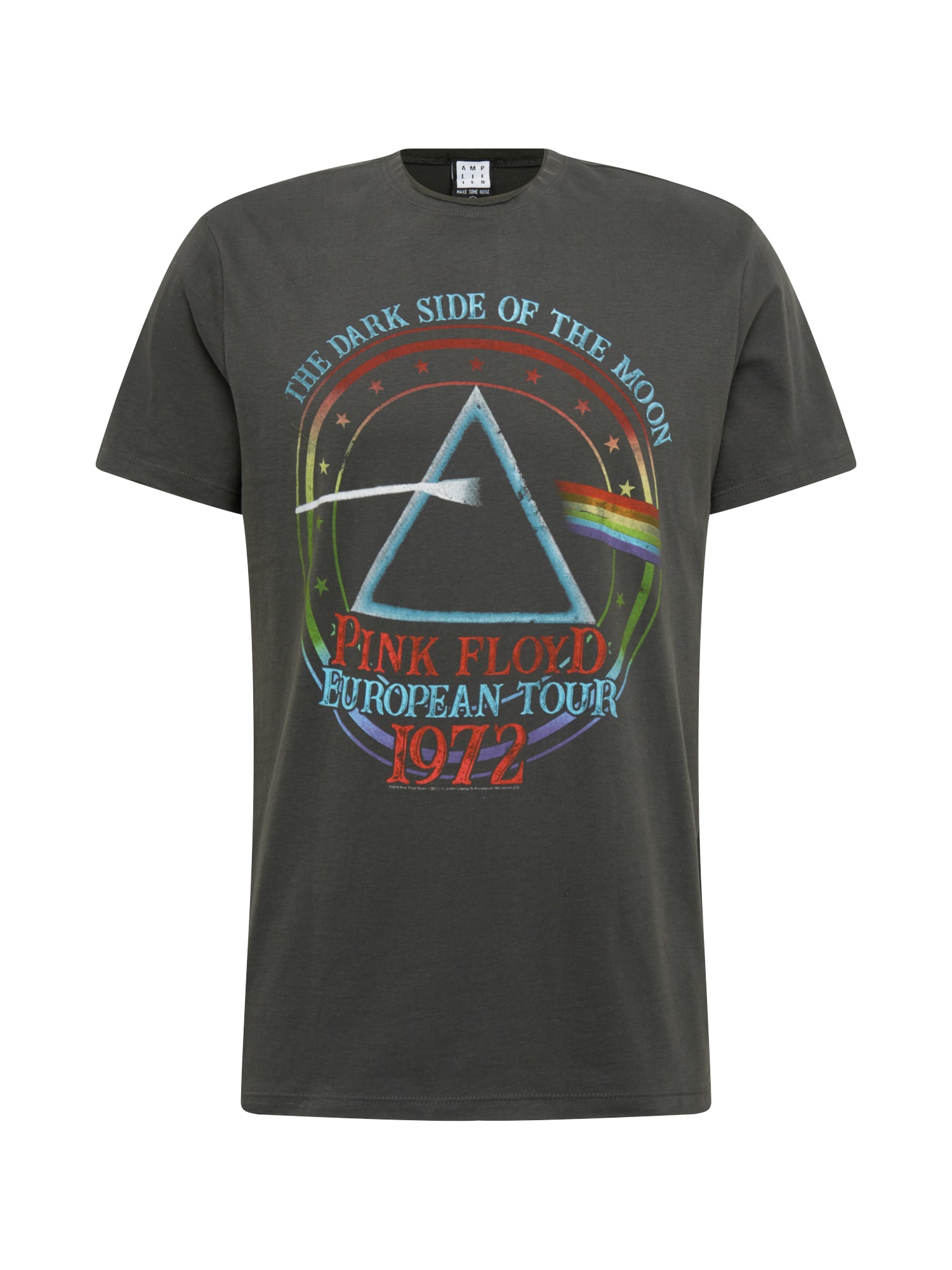 AMPLIFIED Póló 'PINK FLOYD TOUR 72'  sötétszürke / vegyes színek