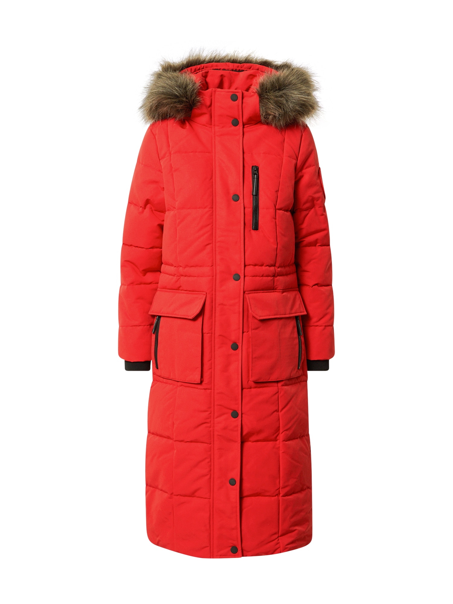 Superdry Télikabátok  piros / fekete