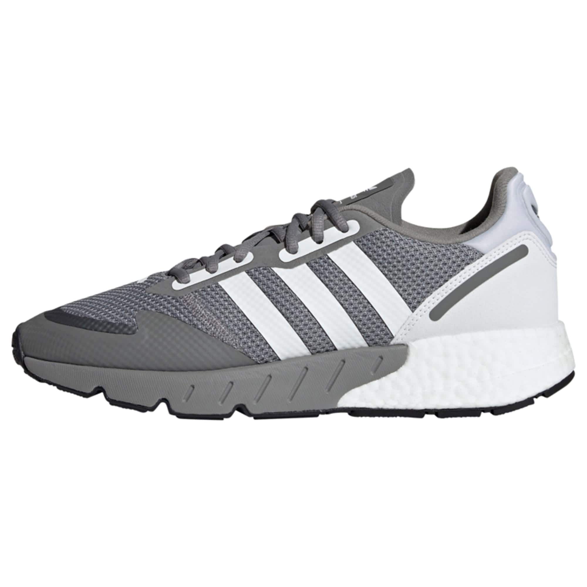 ADIDAS ORIGINALS Rövid szárú edzőcipők 'ZX 1K Boost'  szürke / fehér / sötétszürke