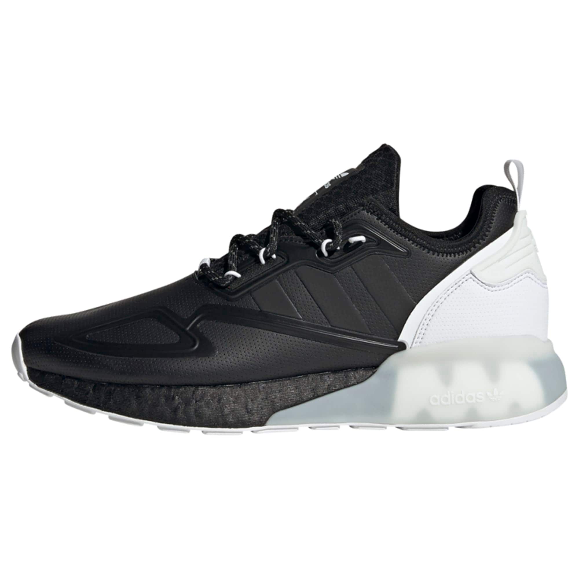 ADIDAS ORIGINALS Rövid szárú edzőcipők 'Zx 2K Boost'  fekete / fehér