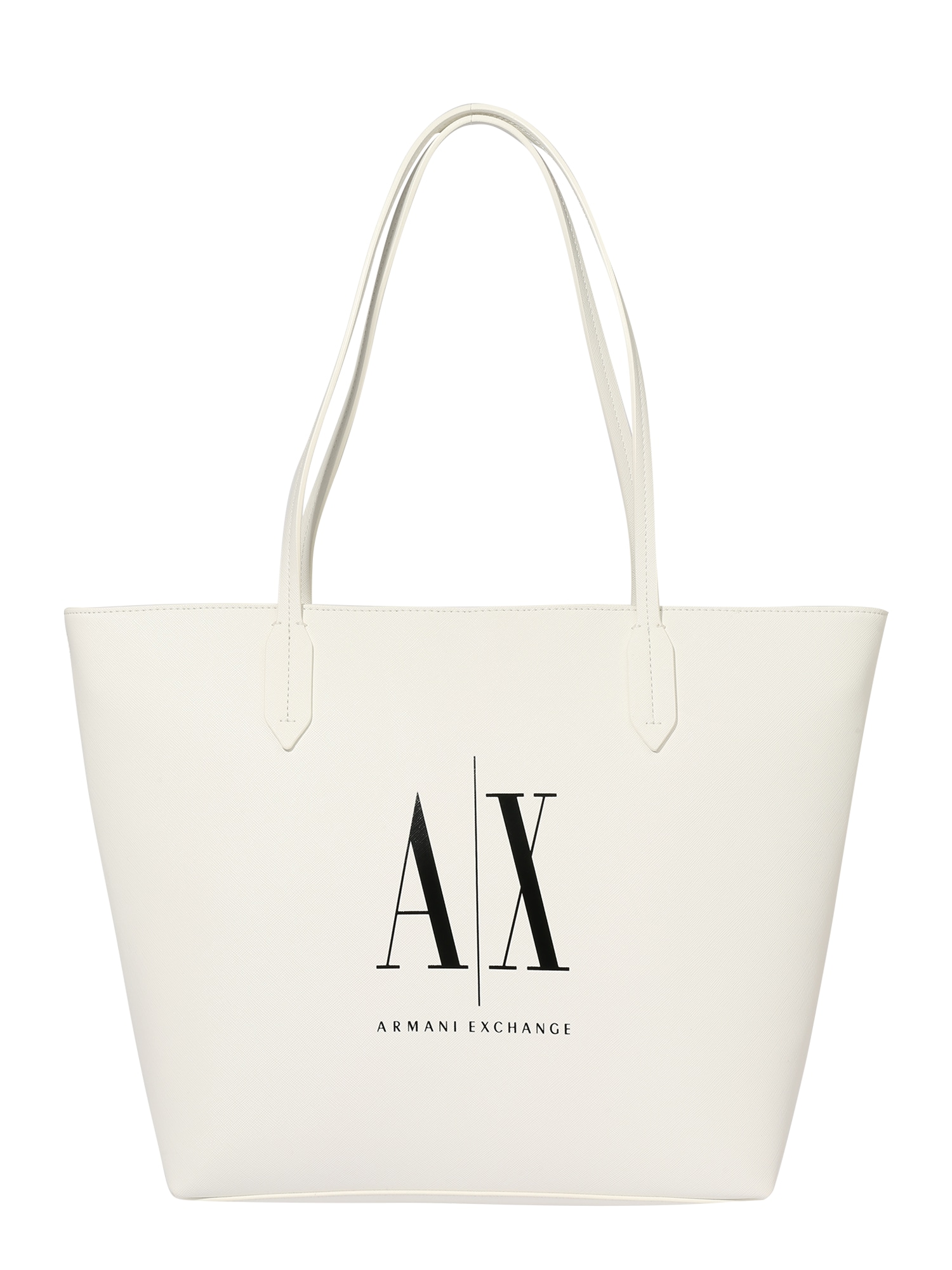ARMANI EXCHANGE Shopper táska  fehér / fekete