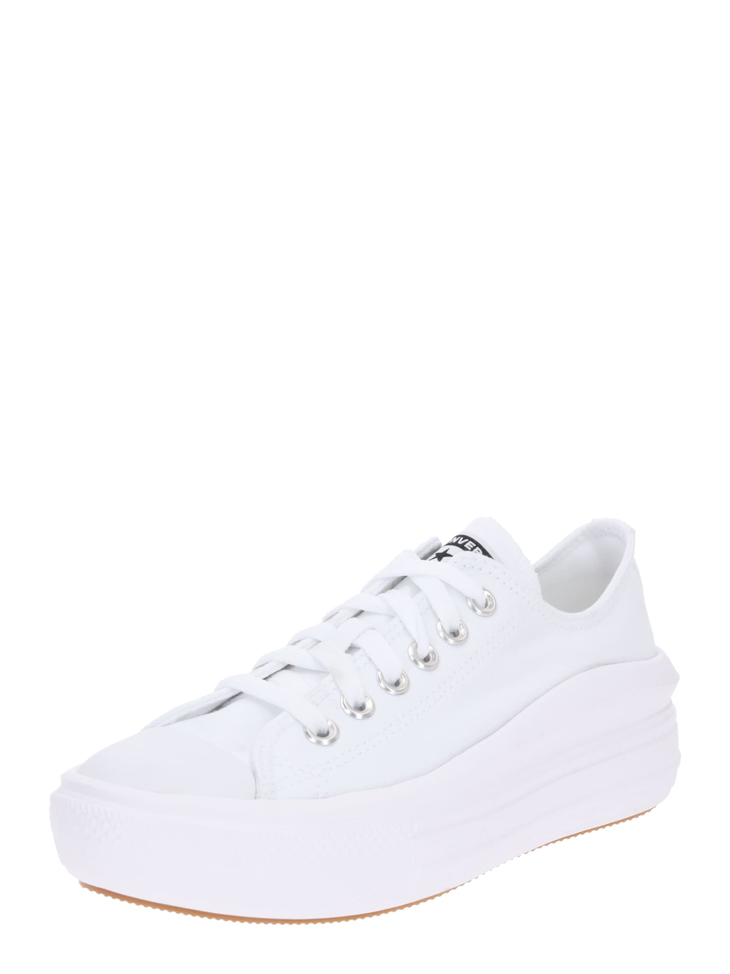 CONVERSE Rövid szárú edzőcipők 'Chuck Taylor All Star Move'  fehér