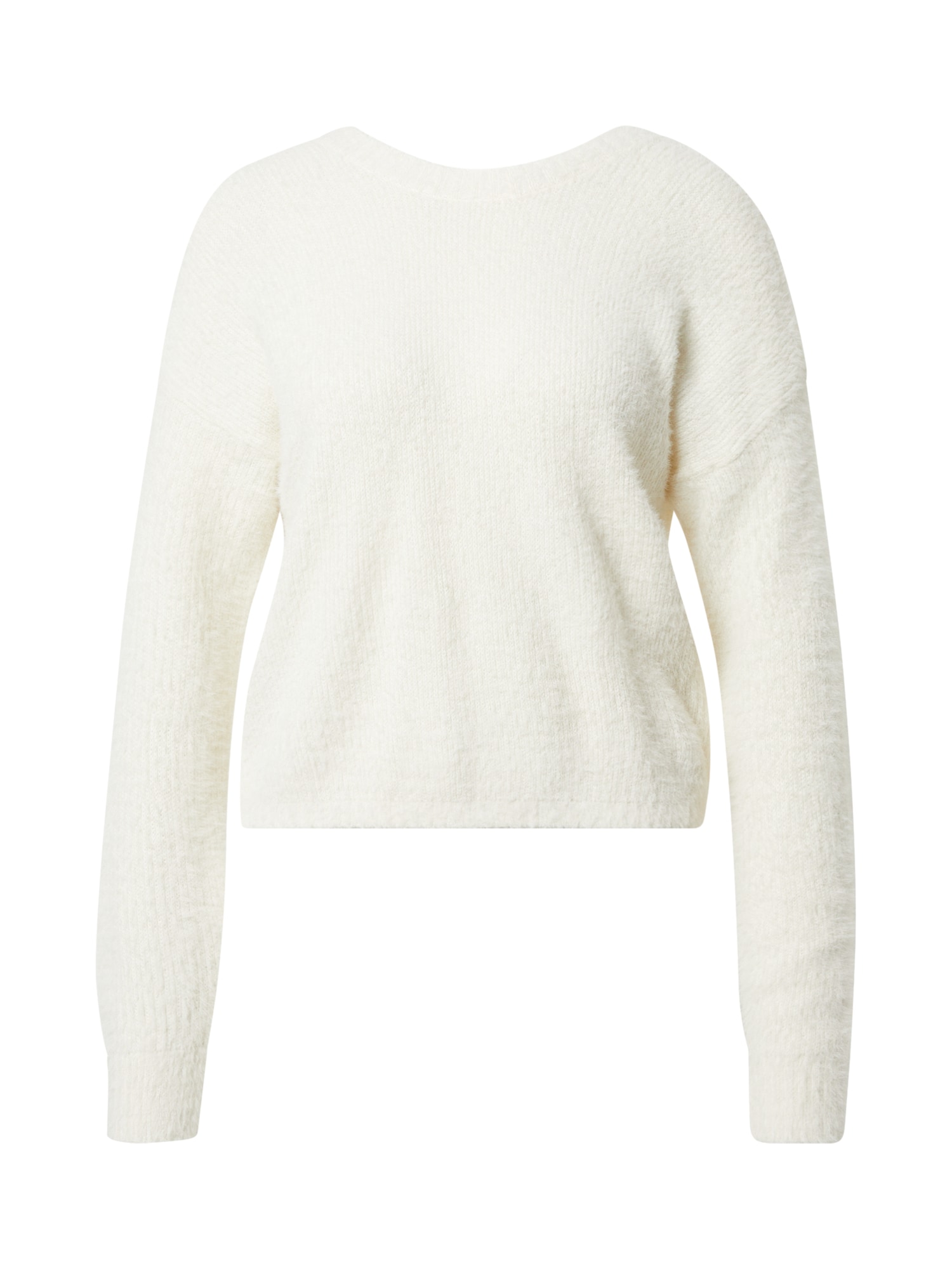 HOLLISTER Pulóver 'COZY TWIST'  fehér