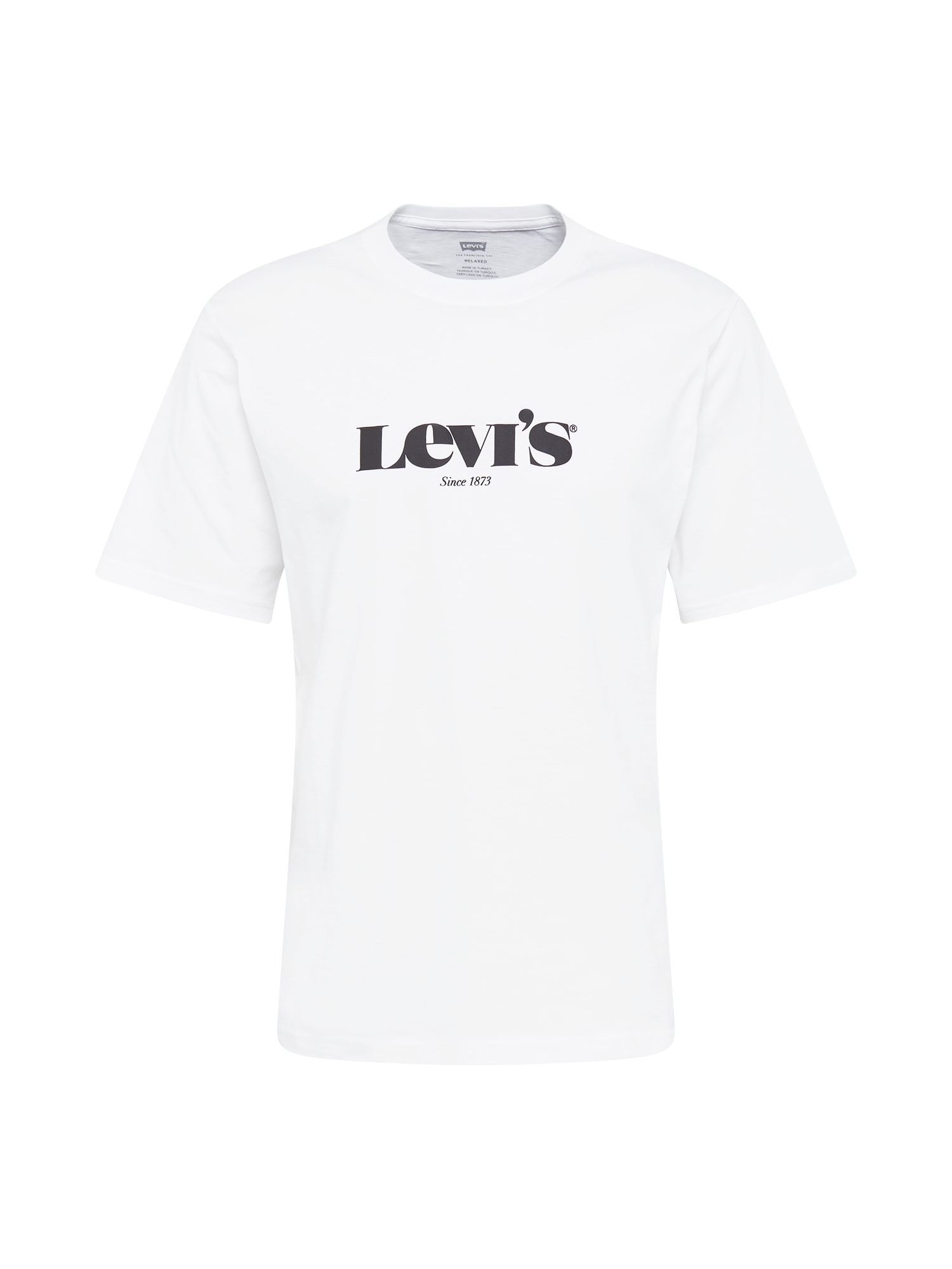 LEVI'S Póló  fehér / fekete