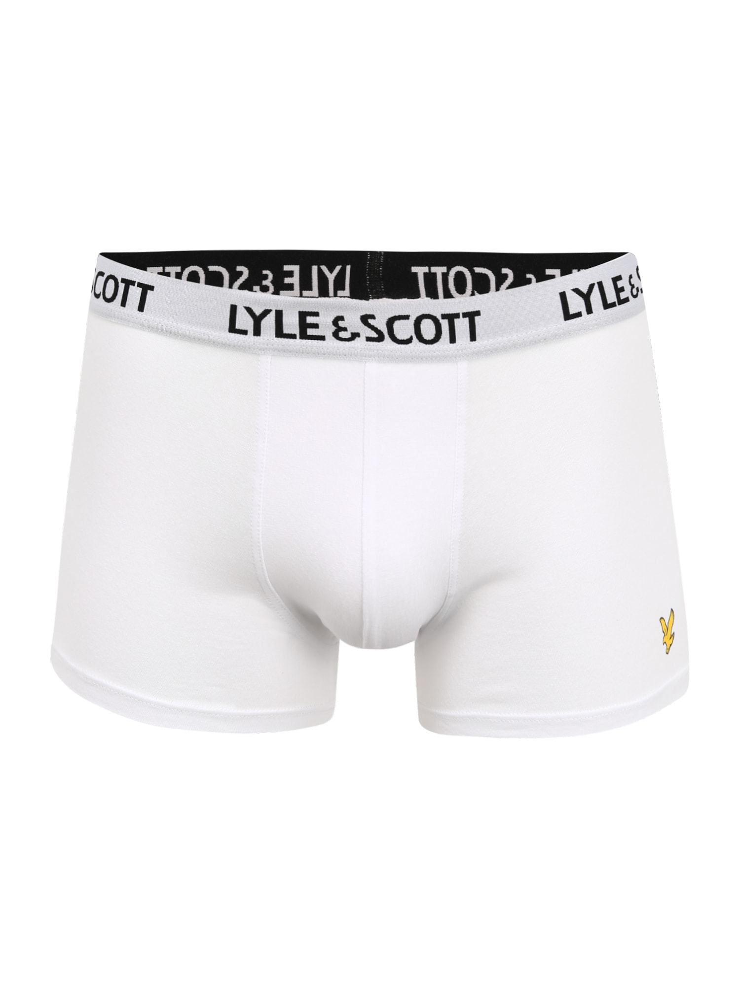 Lyle & Scott Boxeralsók 'BARCLAY'  fehér / fekete / sárga