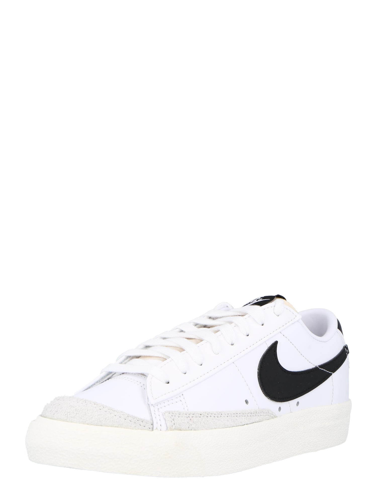 Nike Sportswear Rövid szárú edzőcipők 'Blazer Low 77'  fehér / fekete / tojáshéj