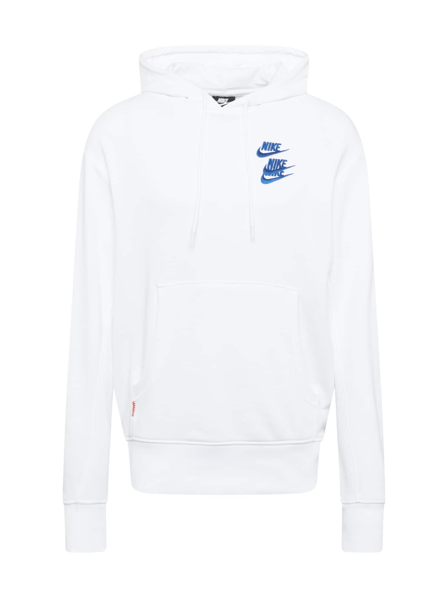 Nike Sportswear Tréning póló  fehér / kék / piros