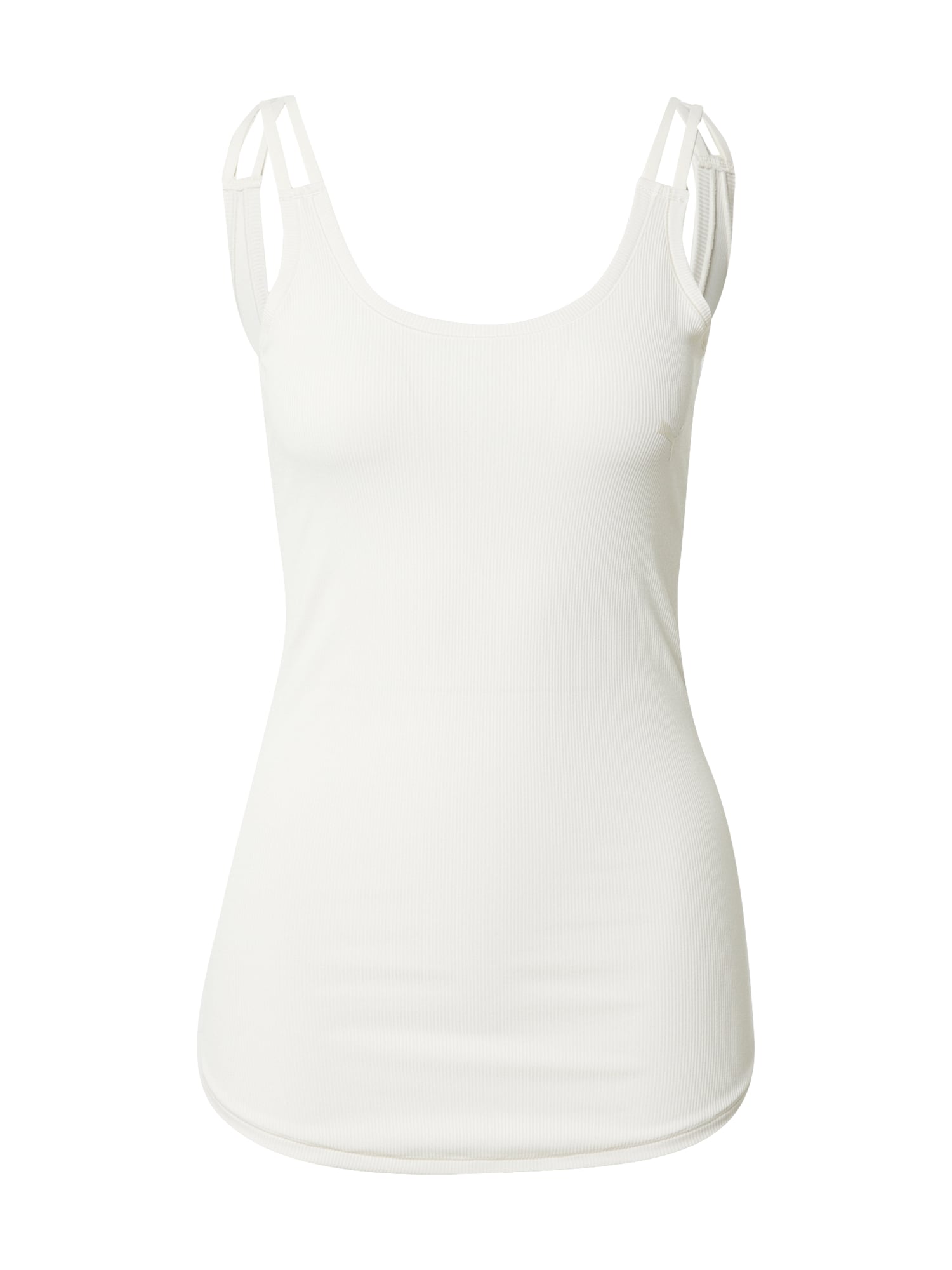 PUMA Sport top  krém / fekete