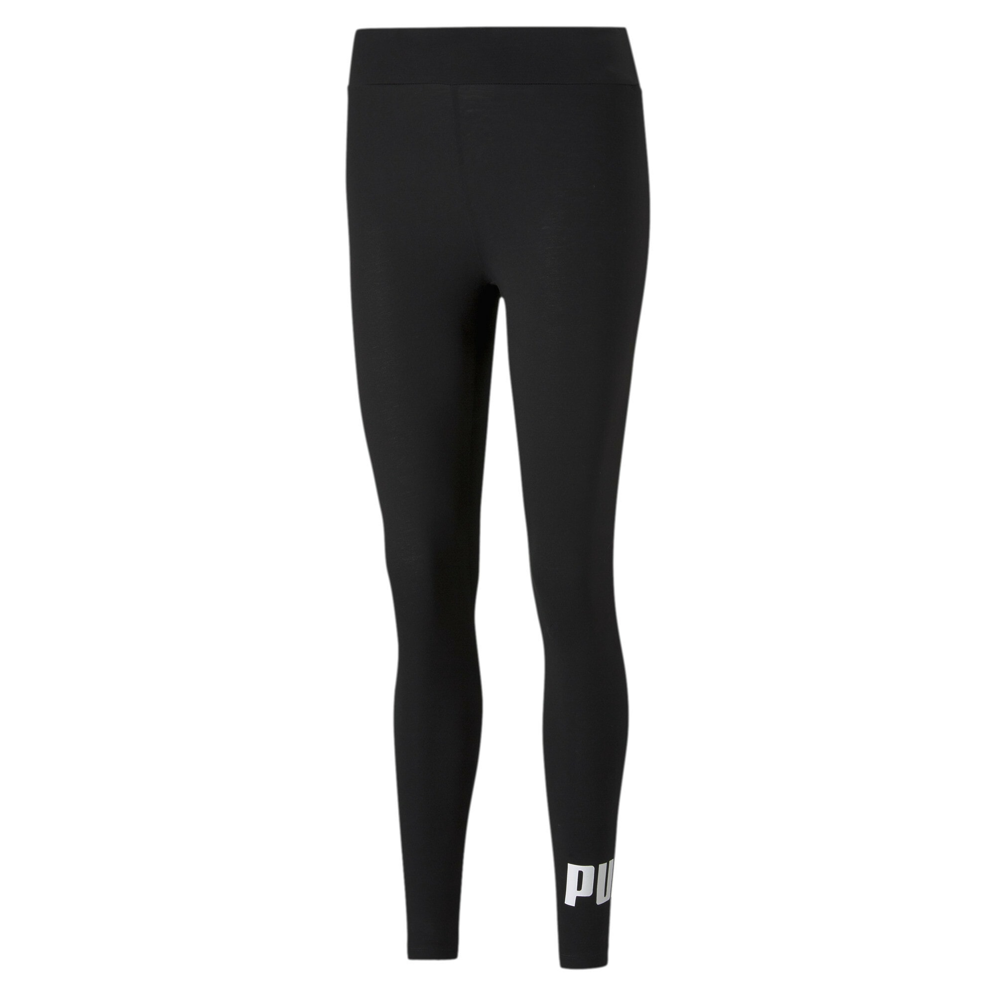 PUMA Sportnadrágok  fekete / fehér