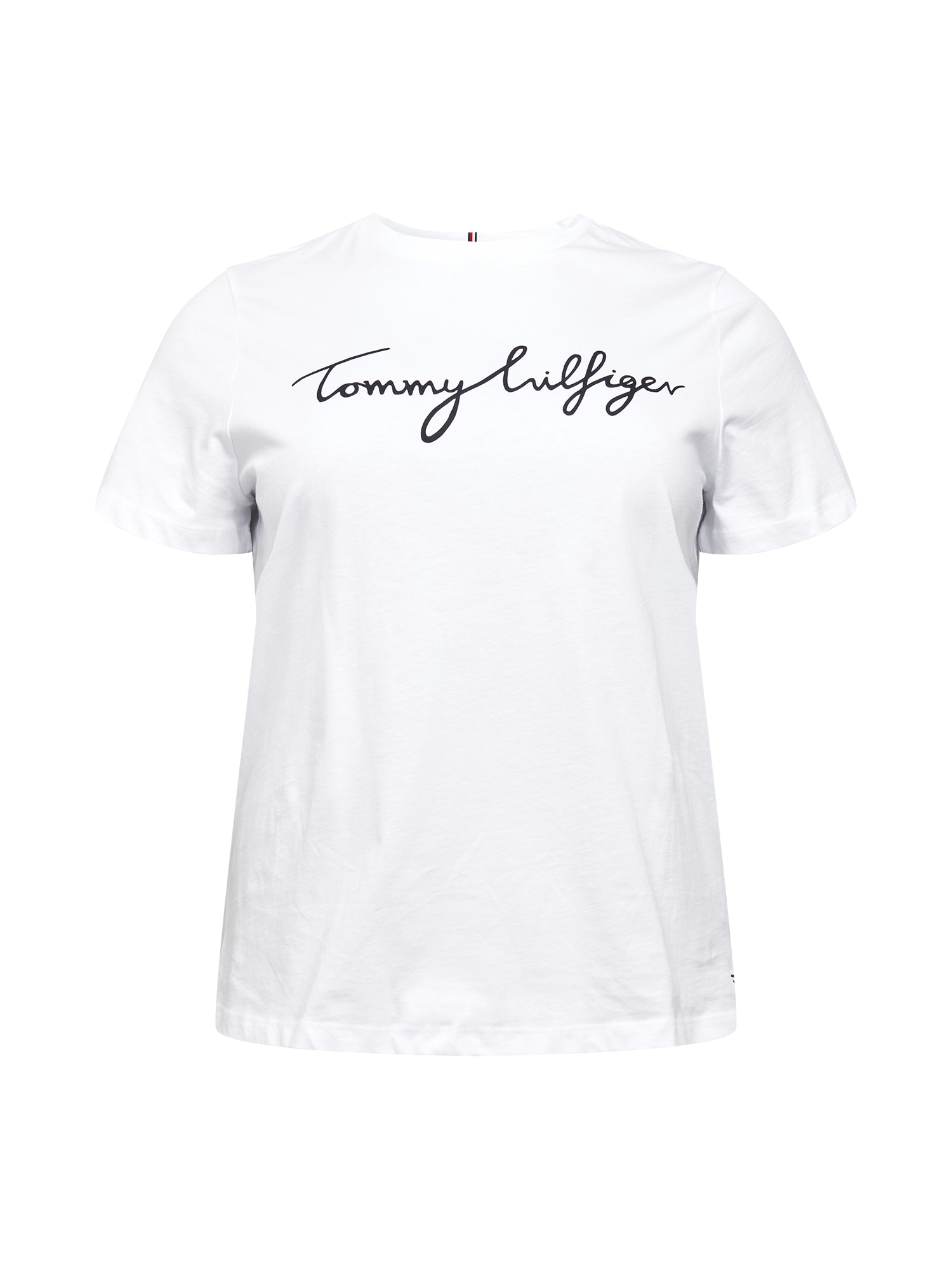 Tommy Hilfiger Curve Póló  fehér / fekete