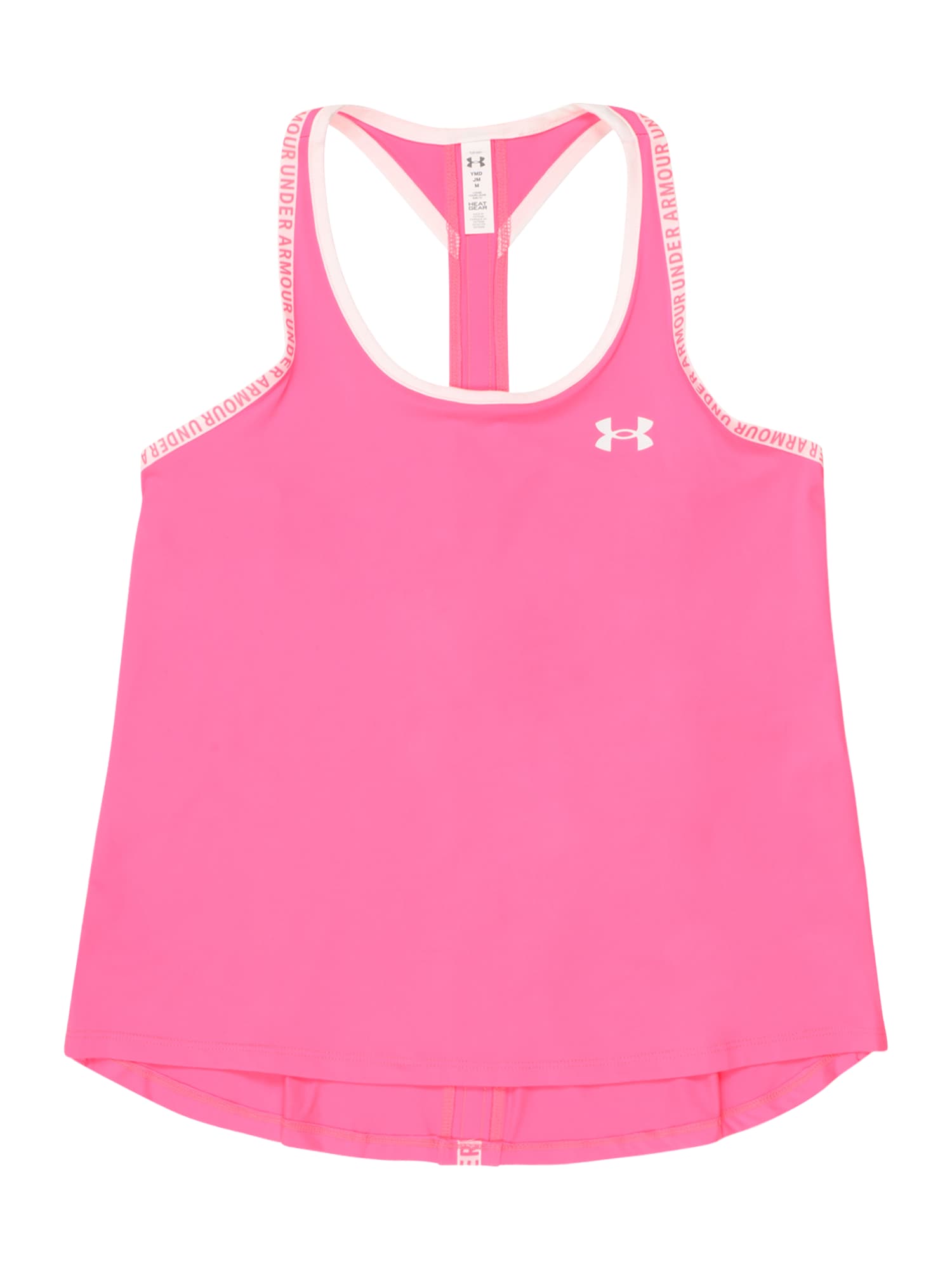 UNDER ARMOUR Sport top 'Knockout'  rózsaszín / rózsaszín / fehér