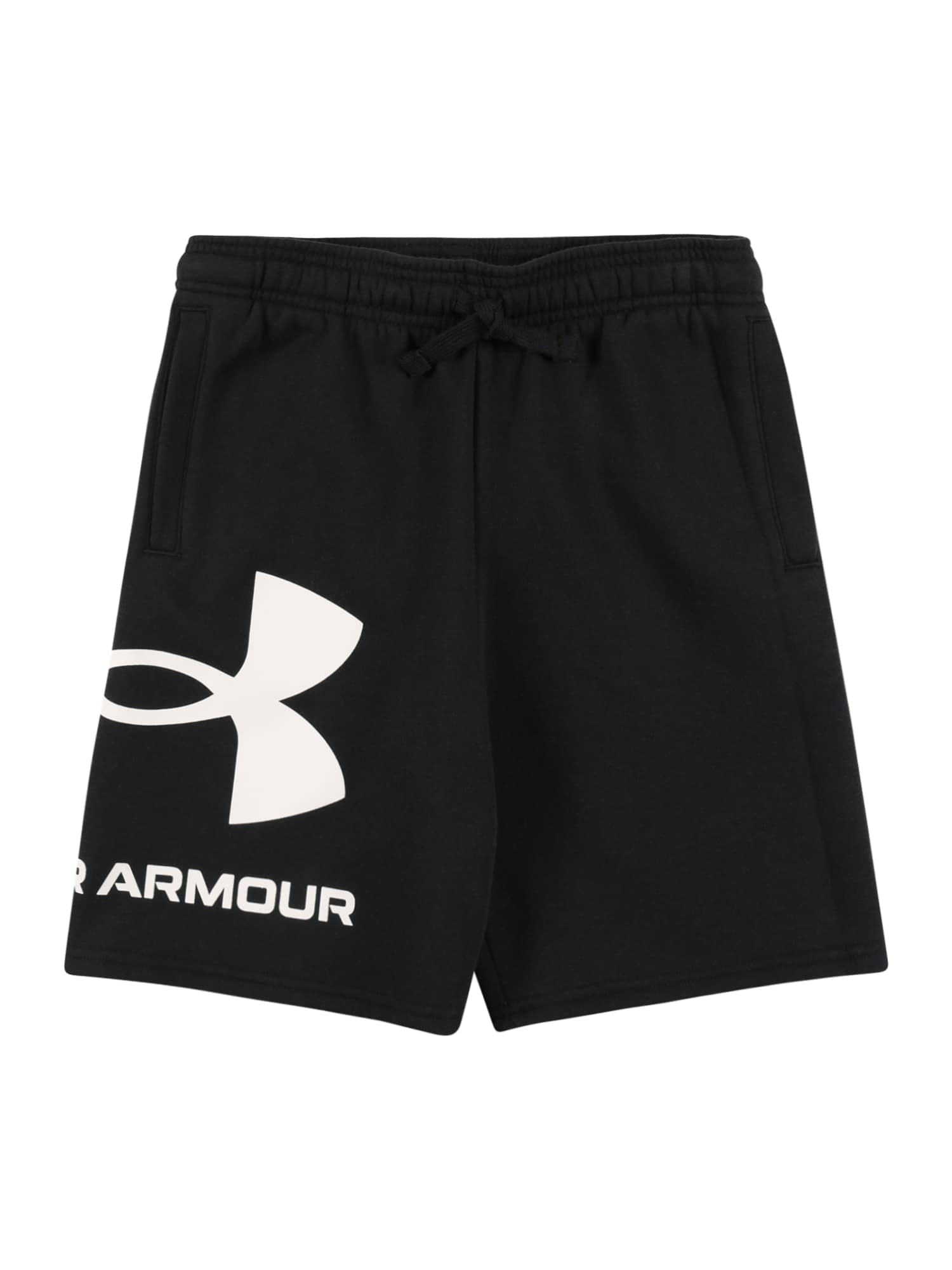 UNDER ARMOUR Sportnadrágok  fekete / fehér