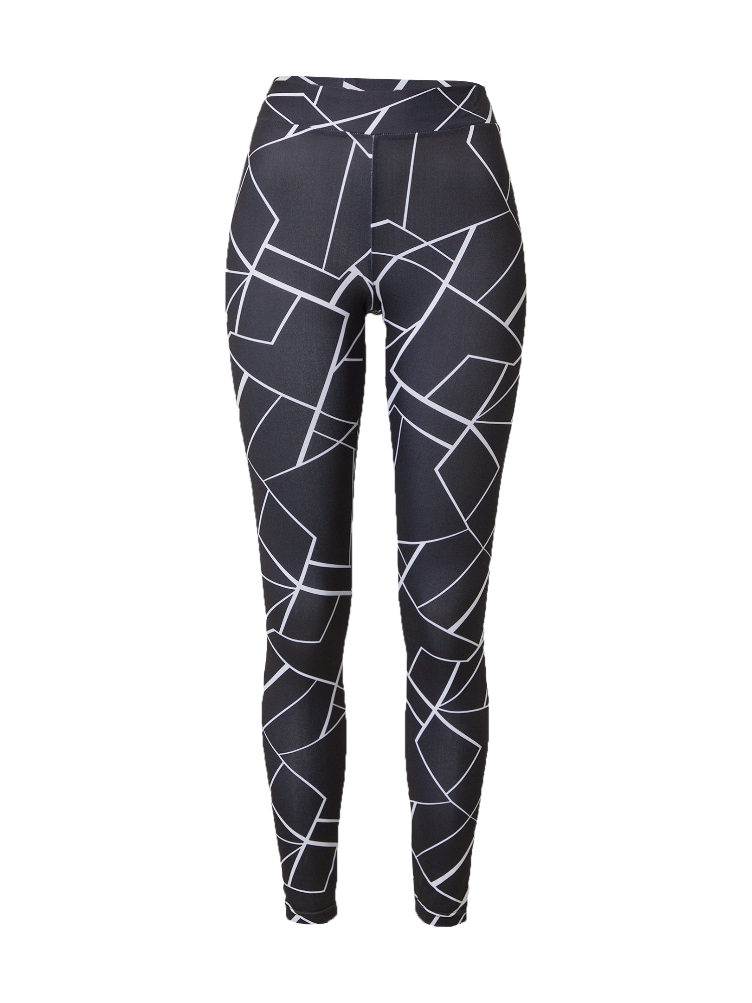Urban Classics Leggings  fekete / fehér