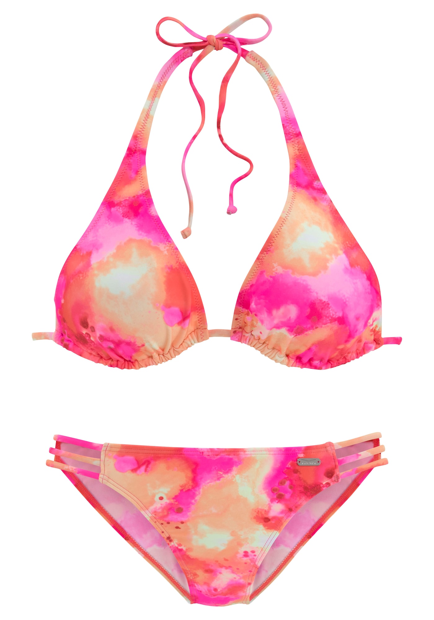 VENICE BEACH Bikini  rózsaszín / narancs