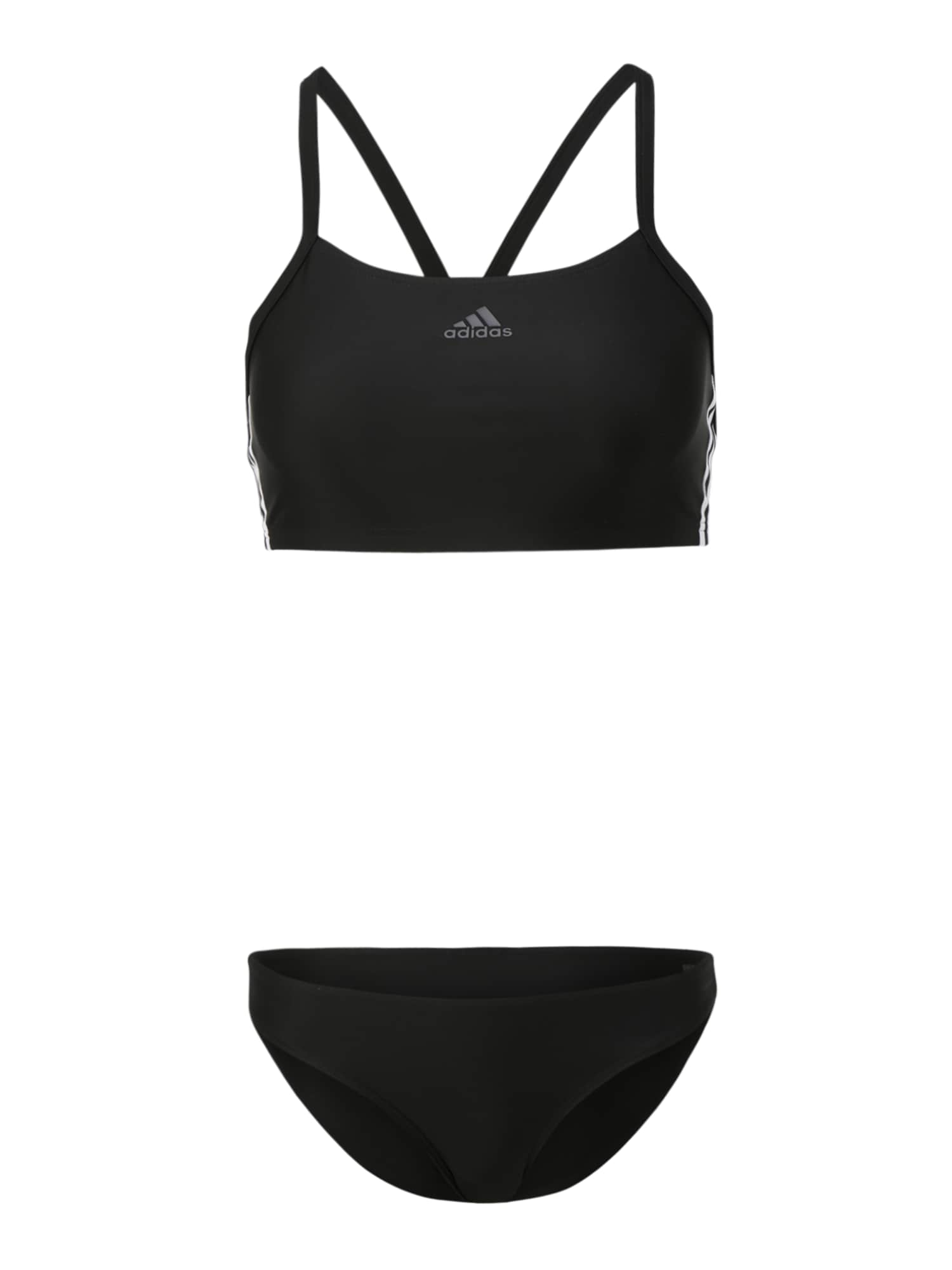 ADIDAS PERFORMANCE Sport bikini  fekete / fehér