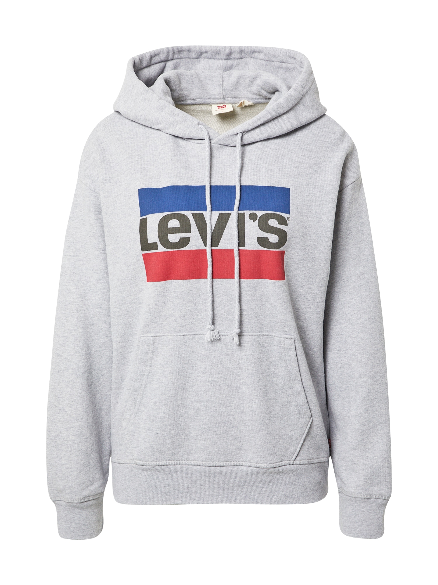 LEVI'S Tréning póló  szürke melír / fekete / tengerészkék / piros