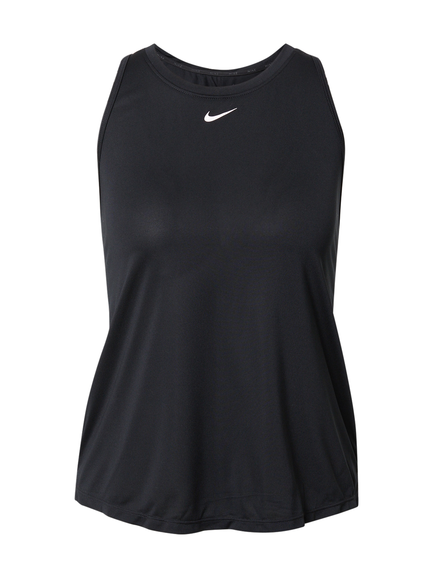 NIKE Sport top  fekete / fehér