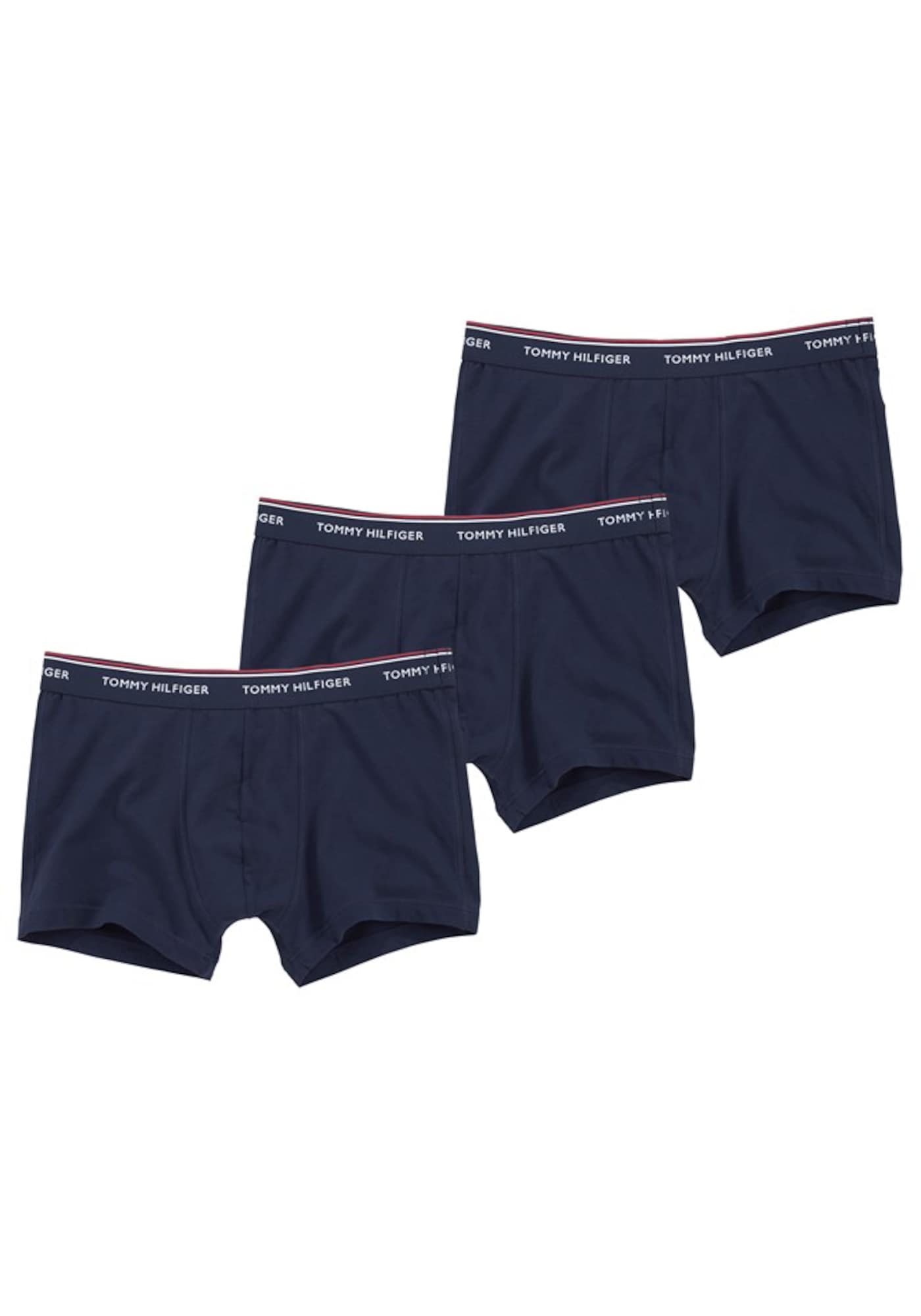 Tommy Hilfiger Underwear Boxeralsók  tengerészkék / fehér / piros