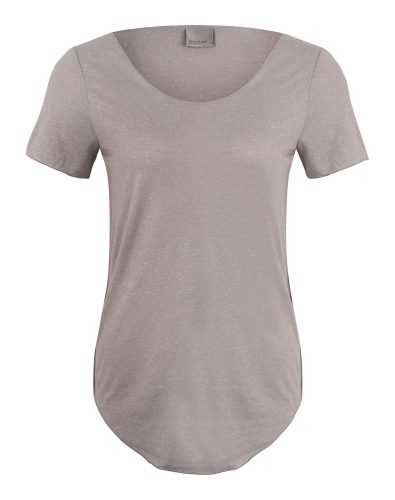 VERO MODA Póló 'Lua'  szürke melír