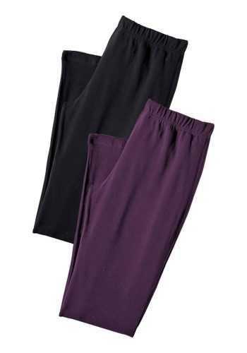 VIVANCE Leggings  fekete / bordó