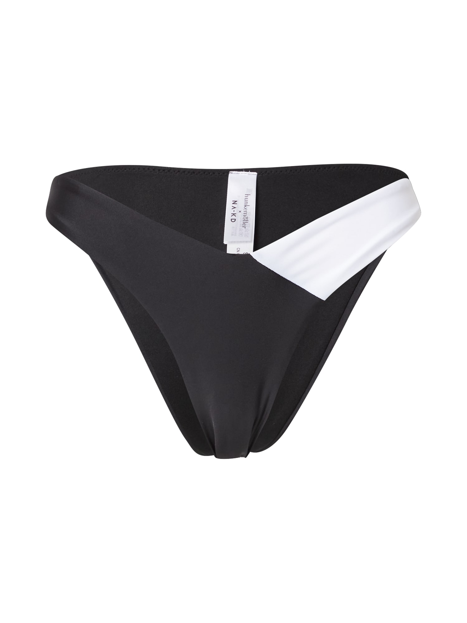 hunkemöller x NA-KD Bikini nadrágok  fekete / fehér