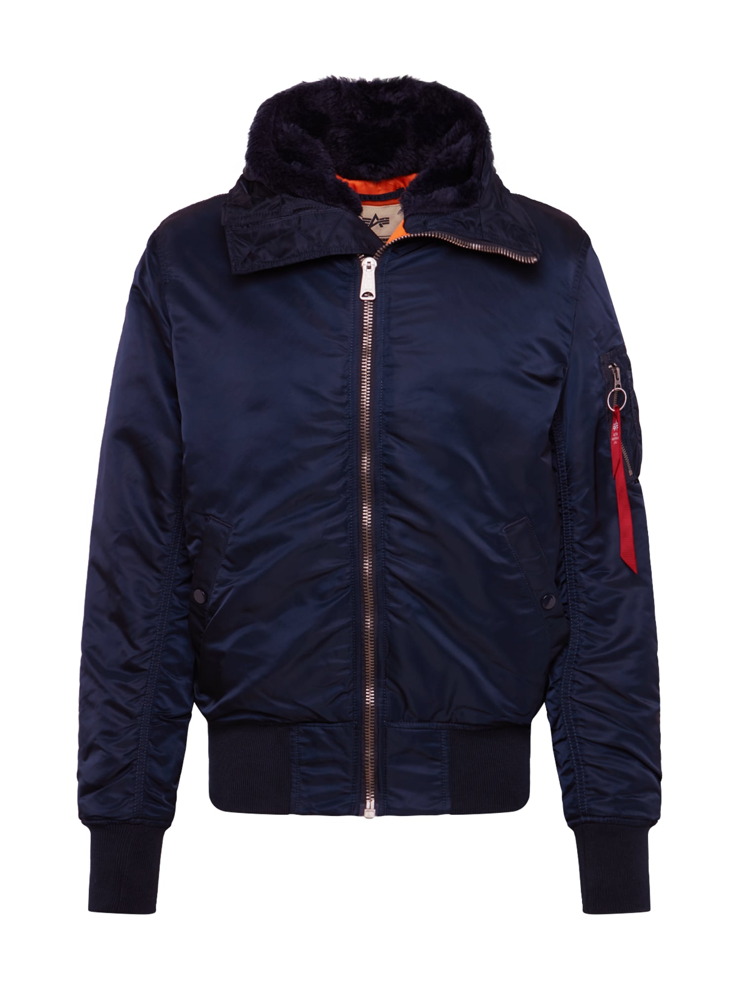 ALPHA INDUSTRIES Átmeneti dzseki 'MA-1 HOODED'  sötétkék