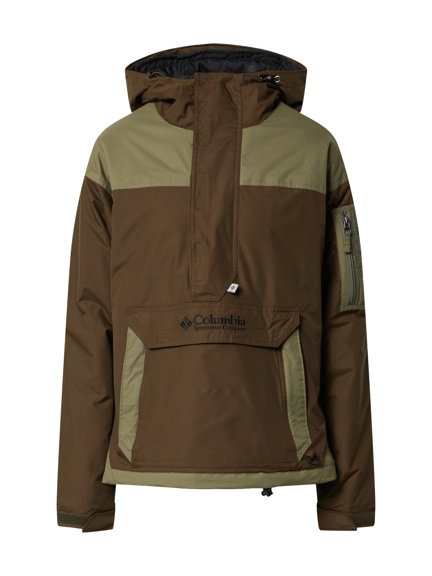 COLUMBIA Kültéri kabátok  zöld / sötét barna