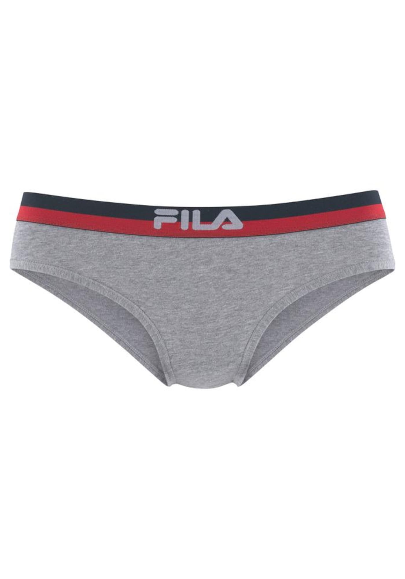 FILA Sport alsónadrágok  szürke melír / fehér / piros / tengerészkék