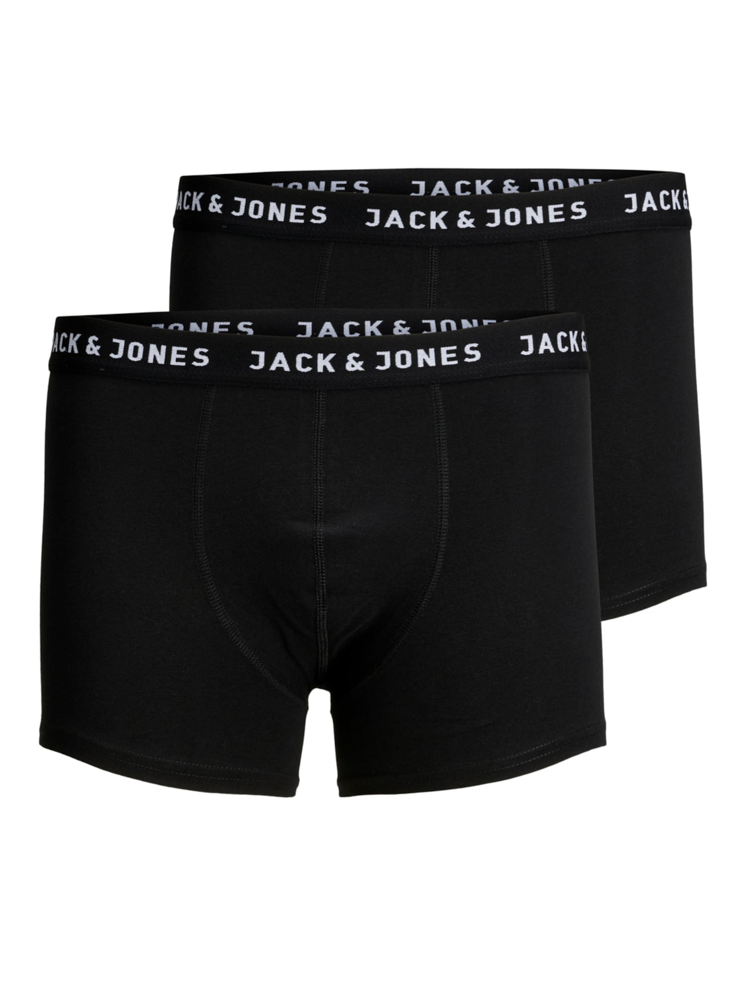 JACK & JONES Boxeralsók  fekete / fehér