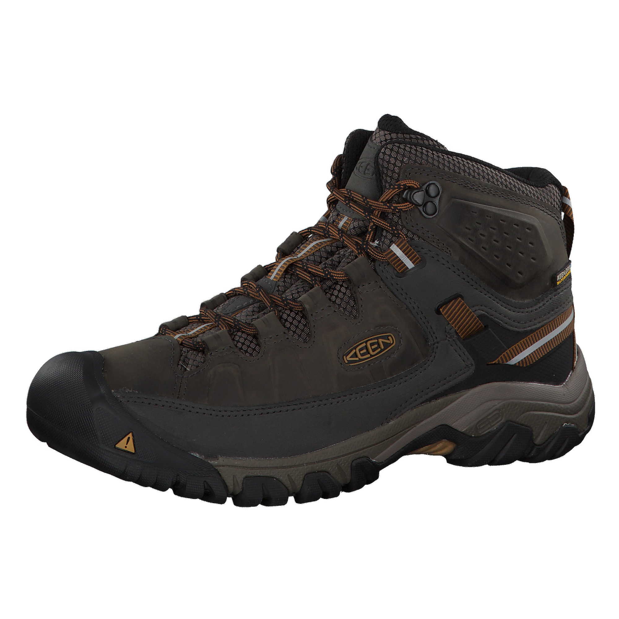 KEEN Bakancsok 'Targhee III Mid Waterproof'  gesztenyebarna