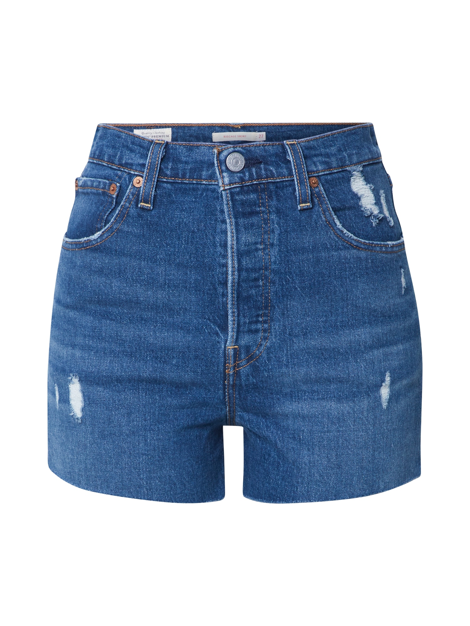 LEVI'S Farmer 'RIBCAGE SHORT'  kék