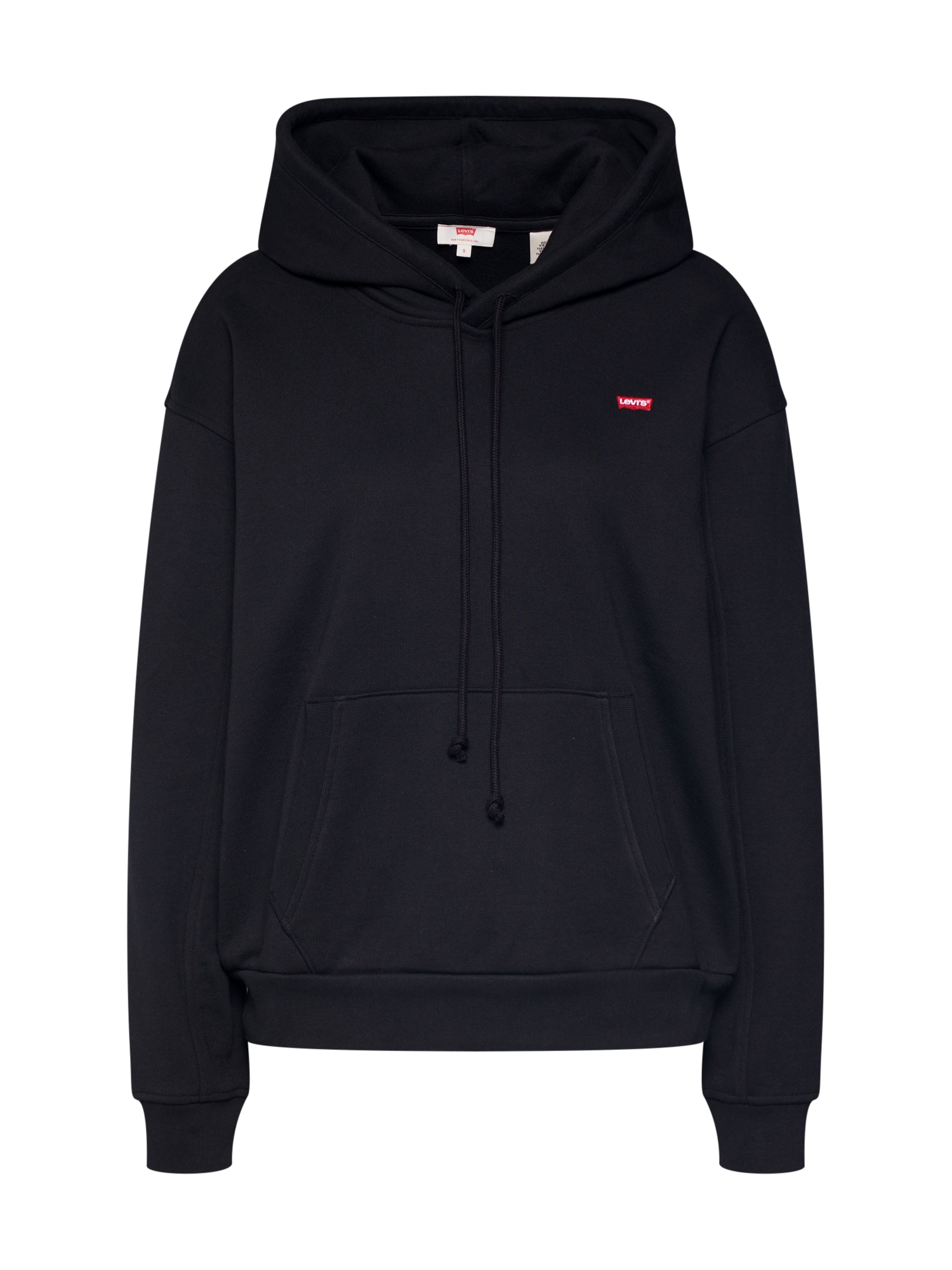 LEVI'S Tréning póló  fekete / piros / fehér