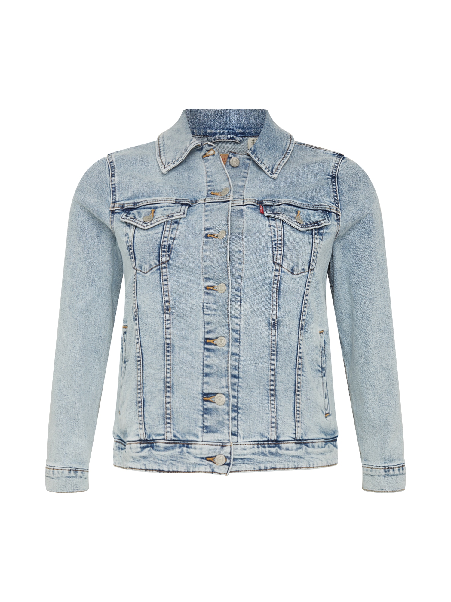 Levi's® Plus Átmeneti dzseki 'PL ORIGINAL TRUCKER'  kék farmer