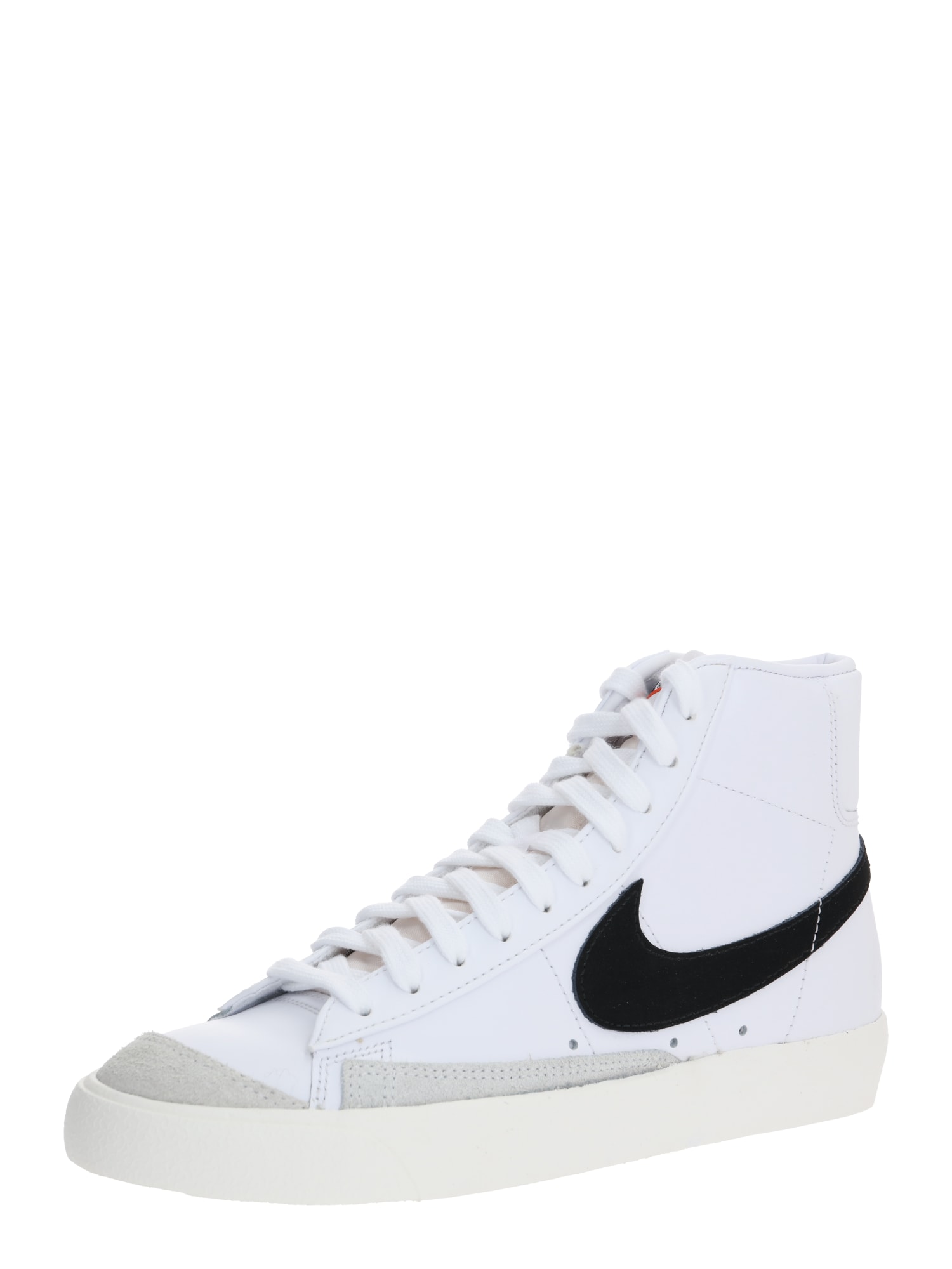 Nike Sportswear Magas szárú edzőcipők 'Blazer Mid 77 Vintage'  fehér / fekete
