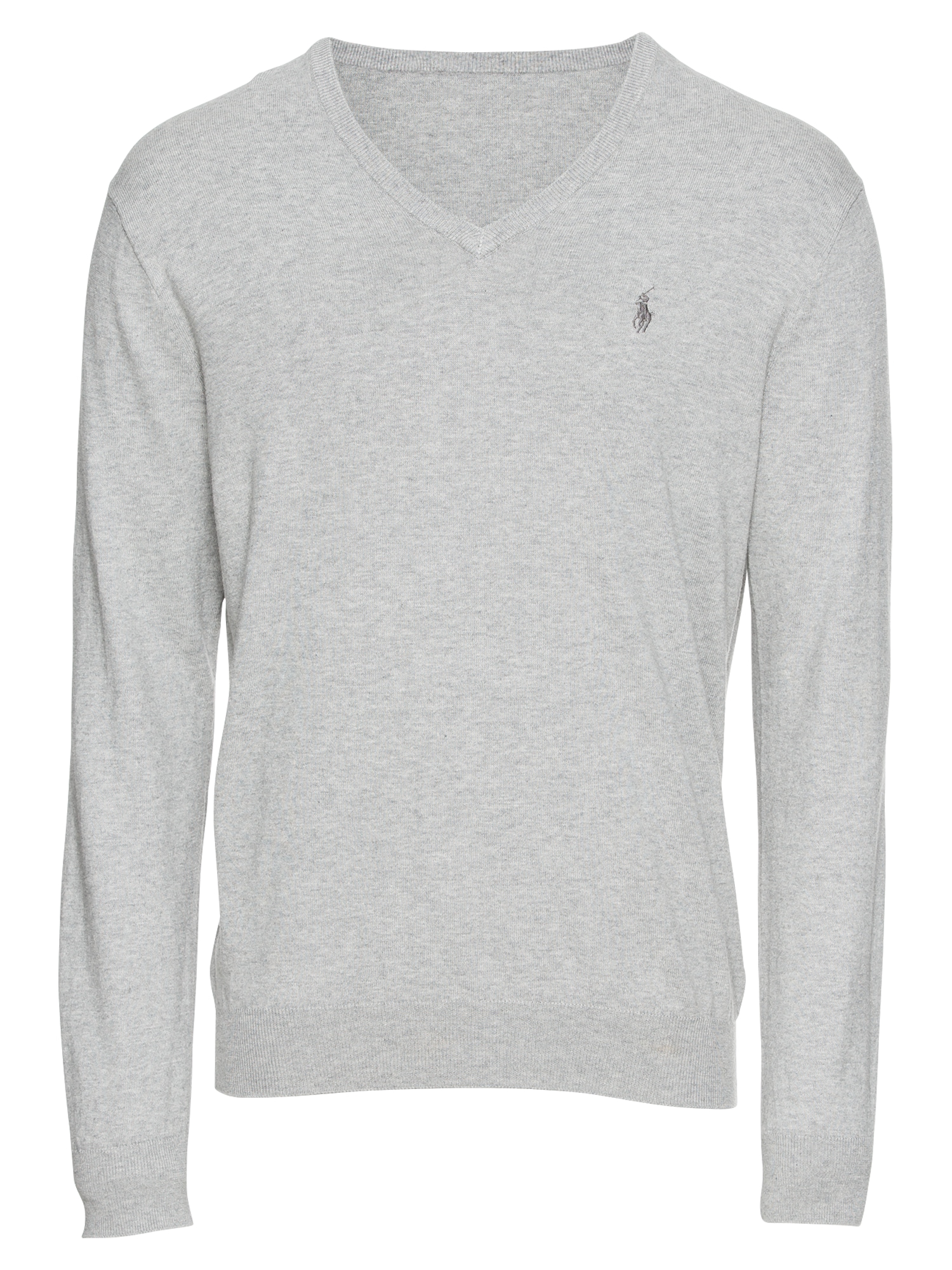 Polo Ralph Lauren Pulóver 'LS SF VN PP-LONG SLEEVE-SWEATER'  szürke