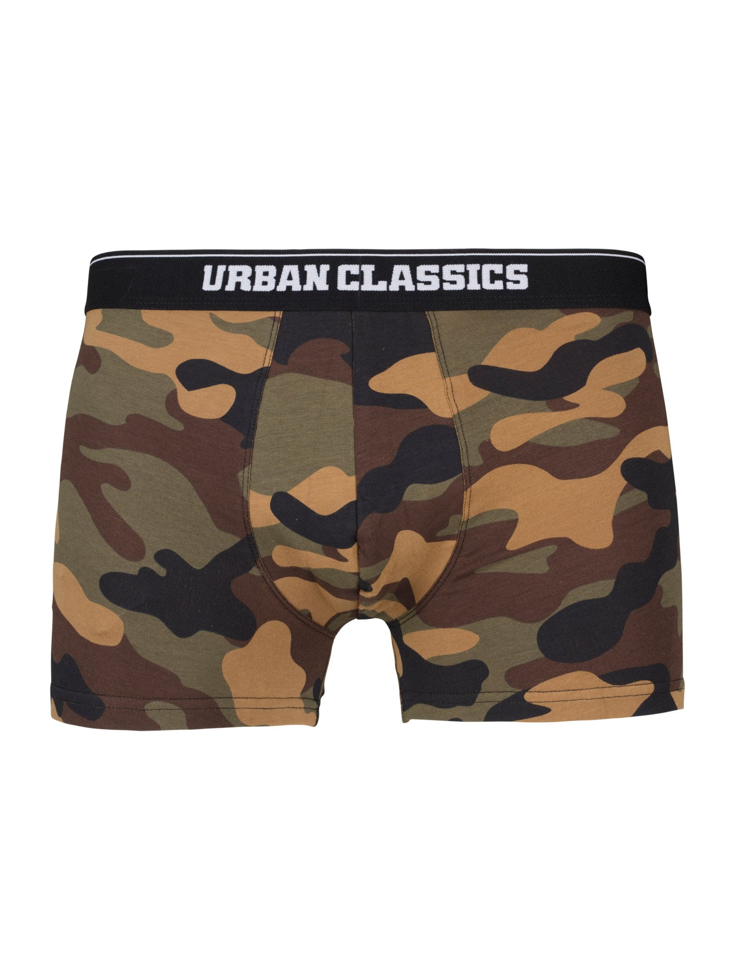 Urban Classics Boxeralsók  barna / olíva / fekete