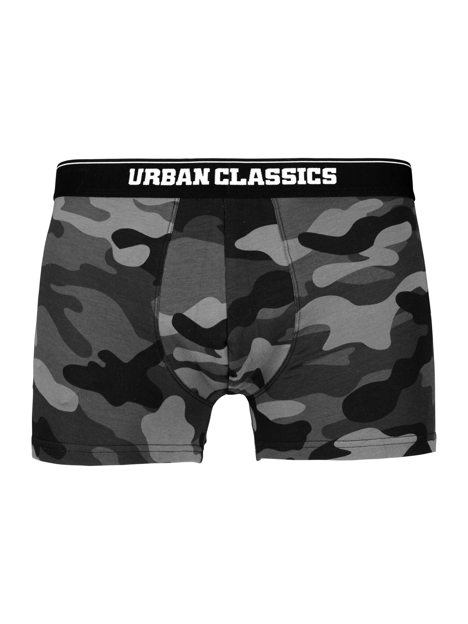 Urban Classics Boxeralsók  szürke / világosszürke / fehér